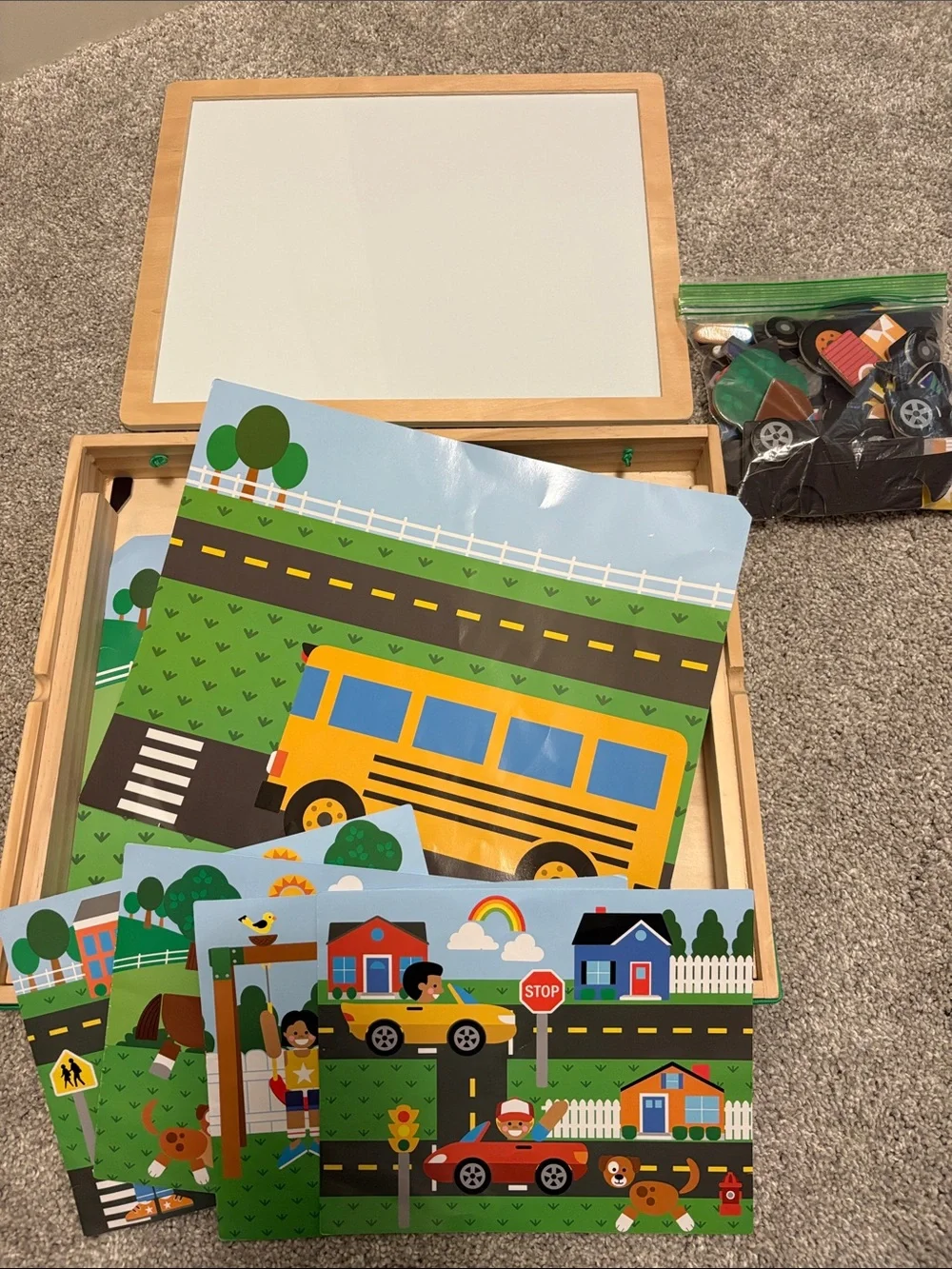 Melissa & Doug wooden magnetic